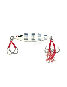 Mustad Mirotic Slow Jig 200g Cor: 002 (Silver Glow)